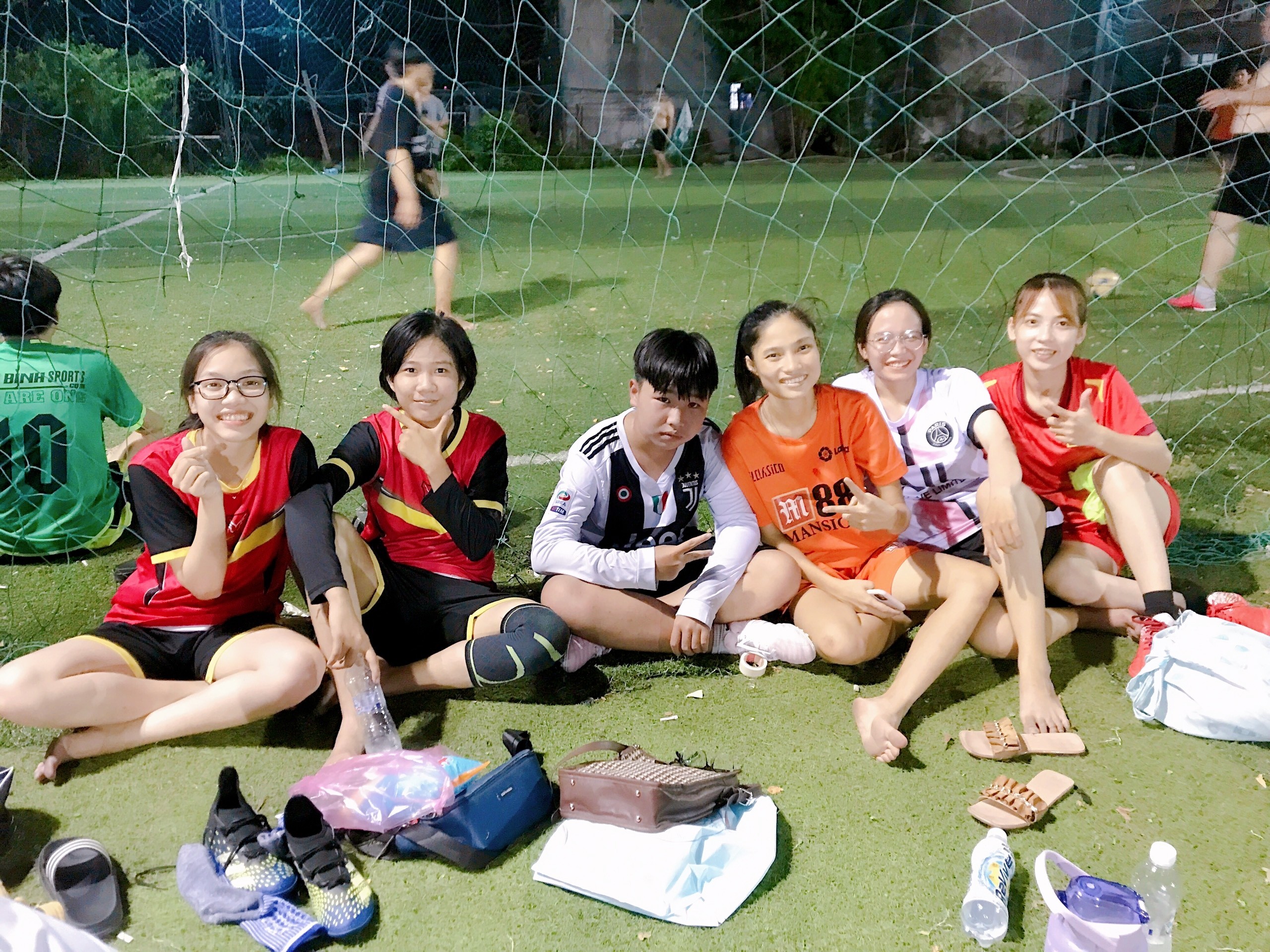 Fan nhí của đội